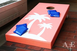 corn hole board