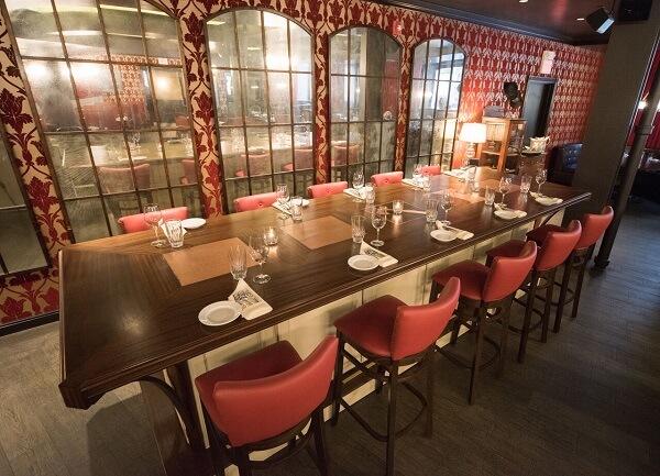 Carrie Nation chef's table (18seated)